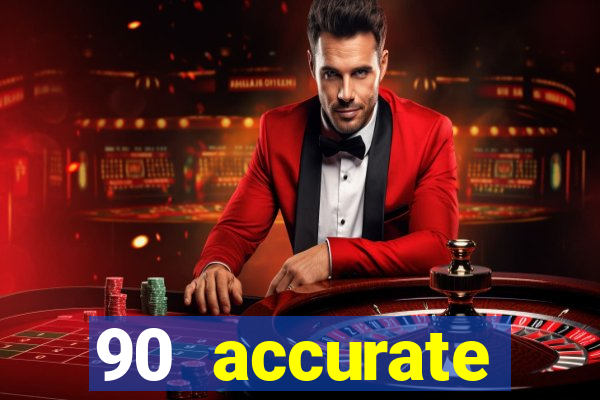 90 accurate football predictions